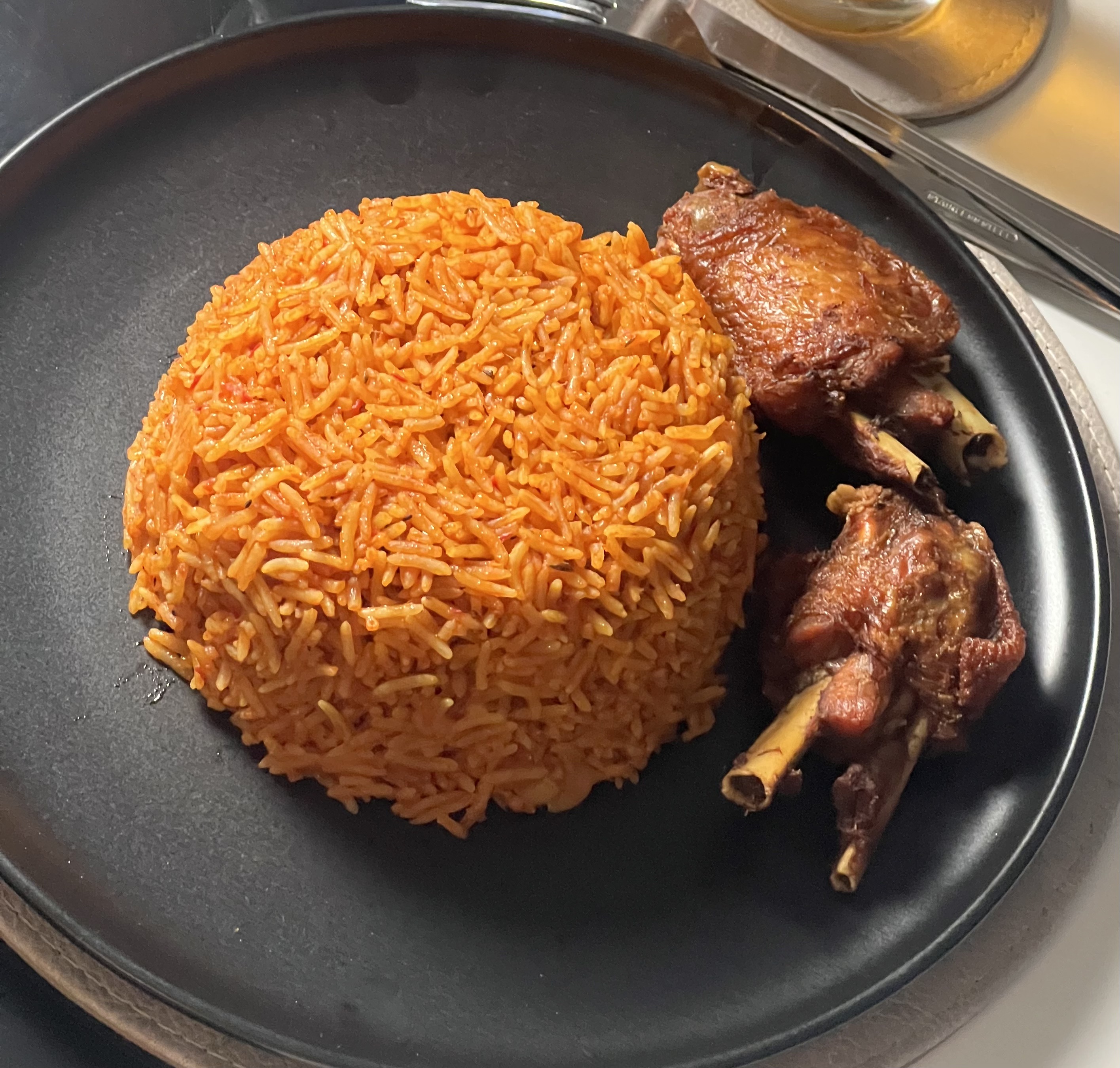 Jollof Rice and Fried Turkey