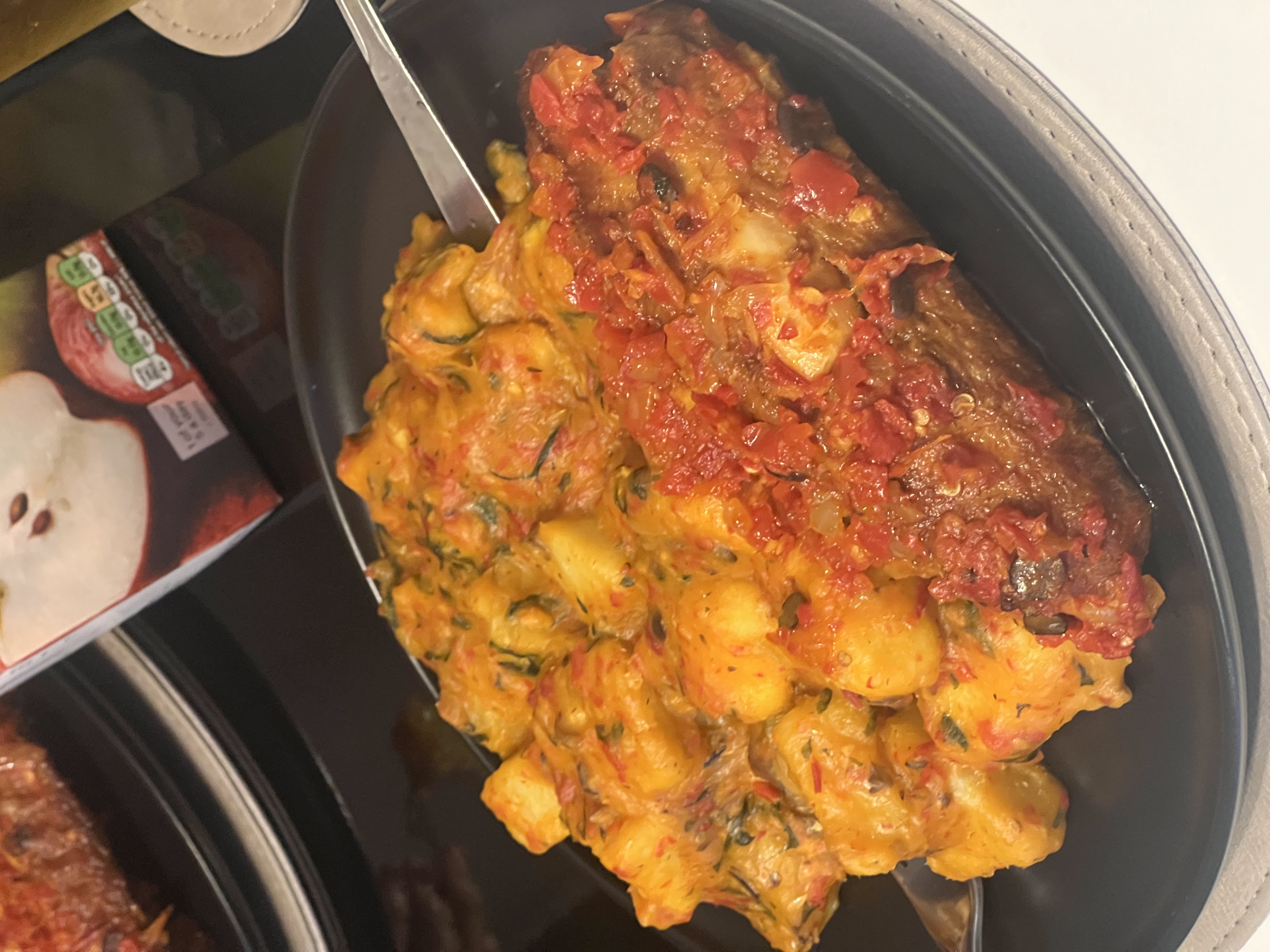 Yam porridge with Turkey